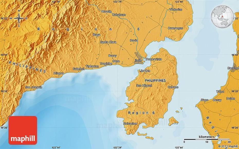 Political Map Of Alimodian, Alimodian, Philippines, Leon  Iloilo, Calinog  Iloilo