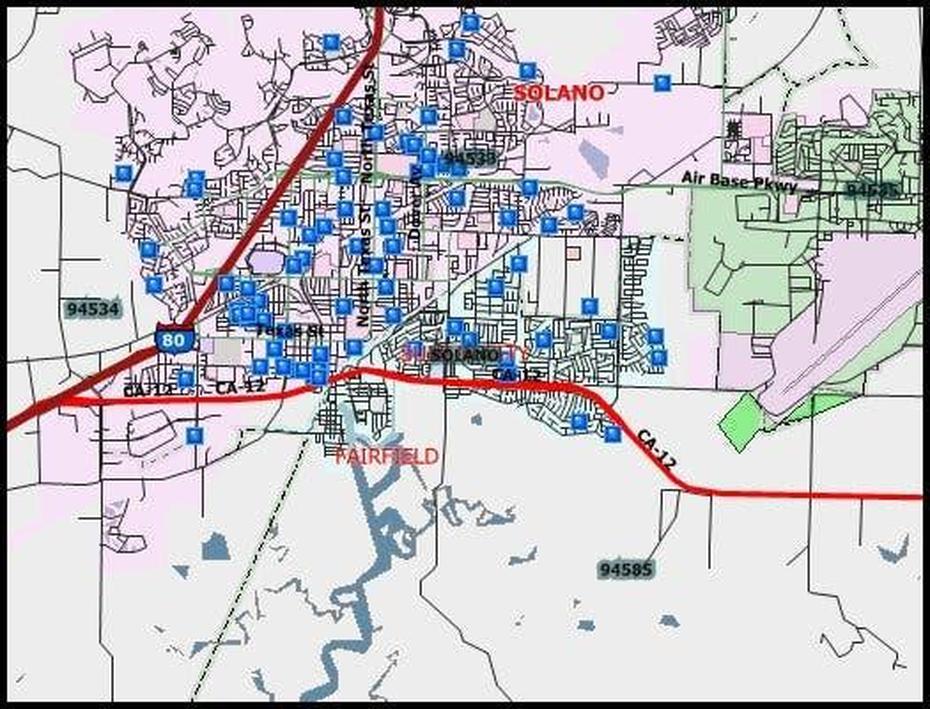 43 Sex Offenders In Suisun City: 2016 Halloween Registry Map | Suisun …, Suisun City, United States, Santa Cruz California, Vacaville City