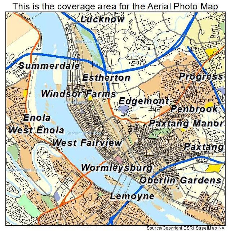 Aerial Photography Map Of Harrisburg, Pa Pennsylvania, Harrisburg, United States, Harrisburg Il, Harrisburg Il