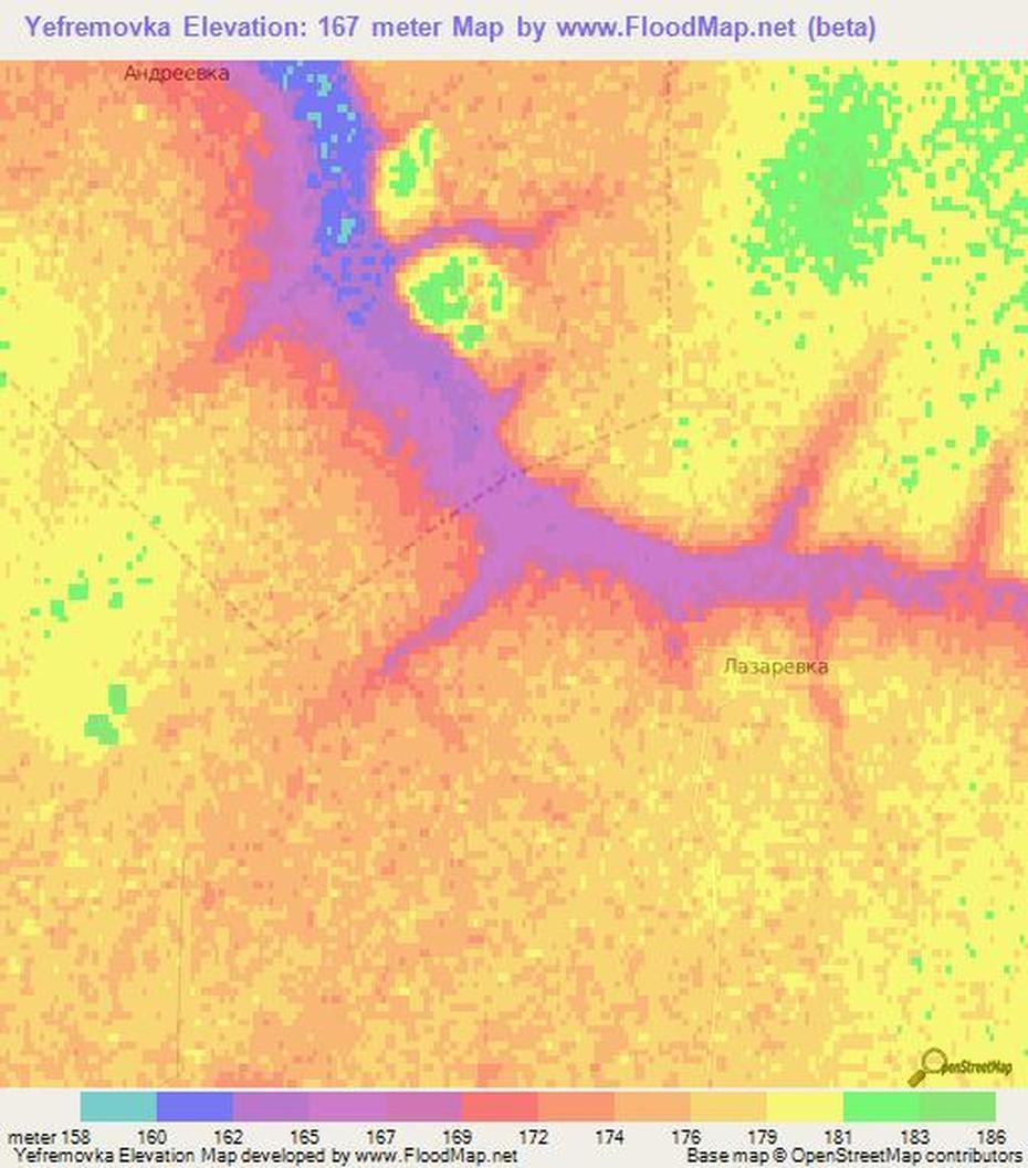 Elevation Of Yefremovka,Russia Elevation Map, Topography, Contour, Yefremov, Russia, Russia Asia, Northern Russia