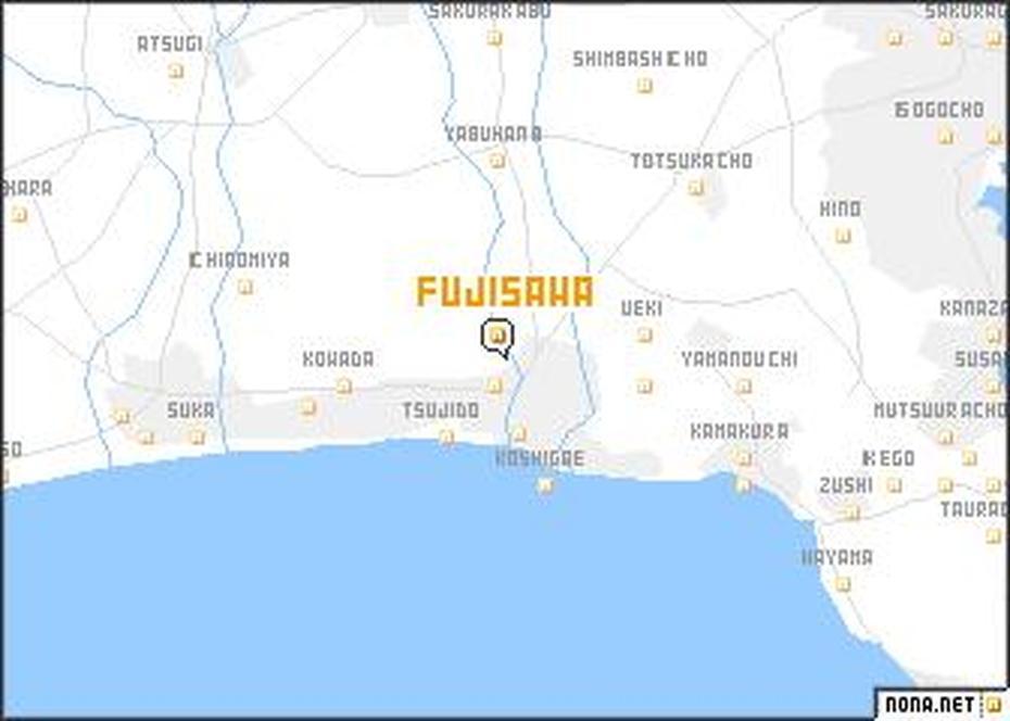 Fujisawa (Japan) Map – Nona, Fujisawa, Japan, Fujisawa Smart City, Fujisawa Municipal Gymnasium