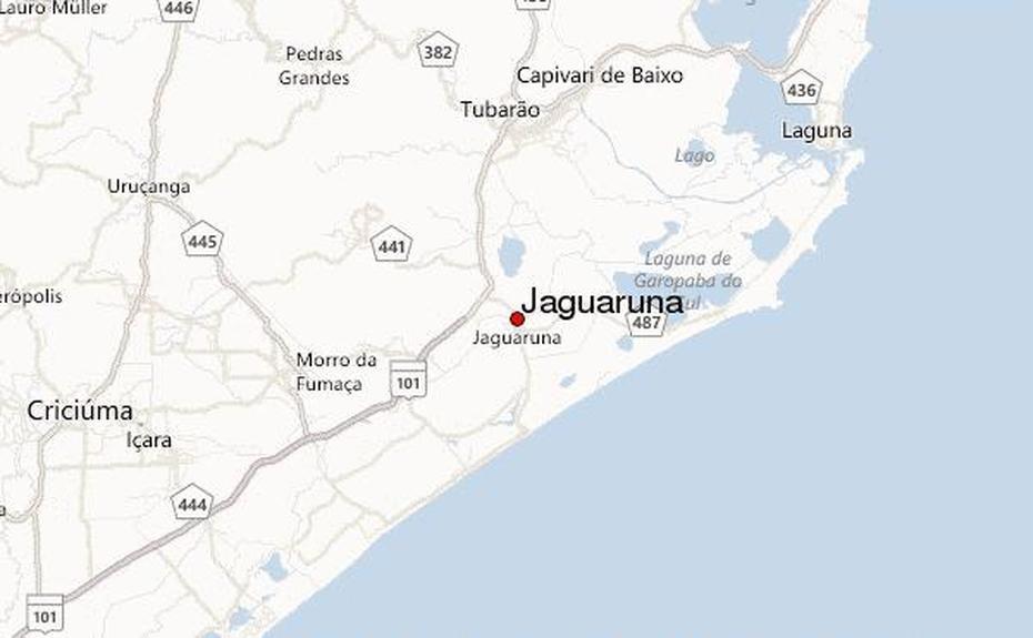 Guia Urbano De Jaguaruna, Jaguaruana, Brazil, Brazil Cities, Detailed  Of Brazil