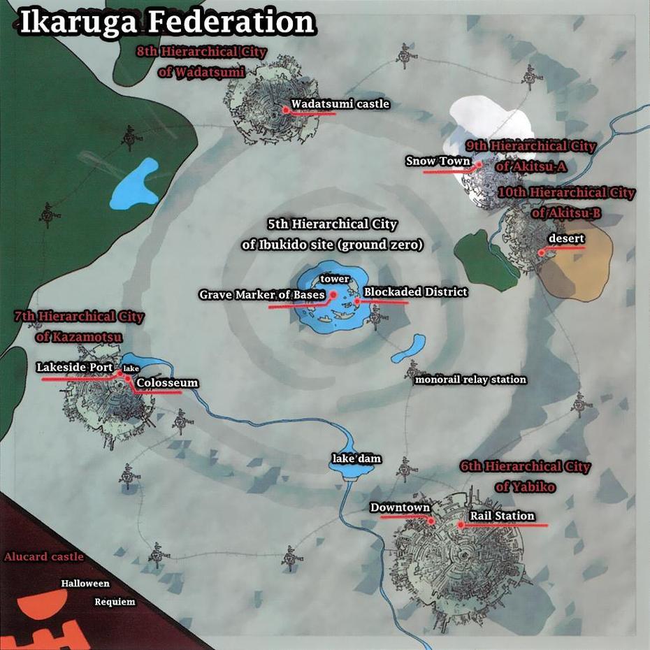 Ikaruga Federation | Blazblue Wiki | Fandom Powered By Wikia, Ikaruga, Japan, Ikaruga Cover, Ikaruga Kotobukiya