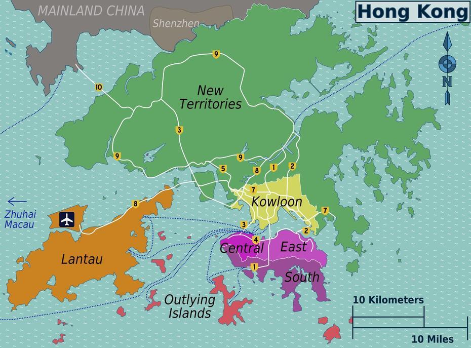 Large Hong Kong Districts Map | Hong Kong | Asia | Mapsland | Maps Of …, Hong Kong, Hong Kong, Hong Kong Area, Hong Kong Sar