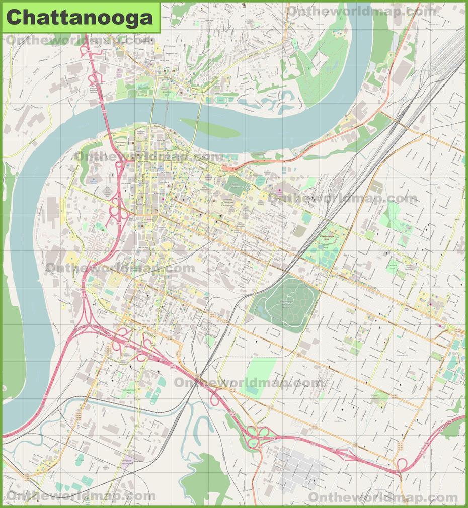 Map Of Chattanooga Tn And Surrounding Cities – Cape May County Map, Chattanooga, United States, Chattanooga Tourist, Chattanooga Battle