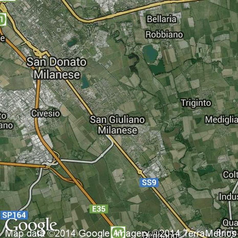 Mappa Di San Giuliano Milanese, Cartine Stradali E Foto Satellitari, San Giuliano Milanese, Italy, Ikea Milano San Giuliano, B Center San Giuliano Milanese