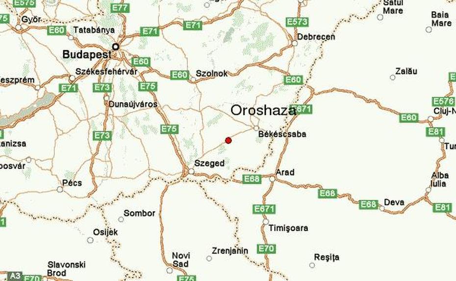 Oroshaza  Terkep, Gyoparosfurdo, Location Guide, Orosháza, Hungary