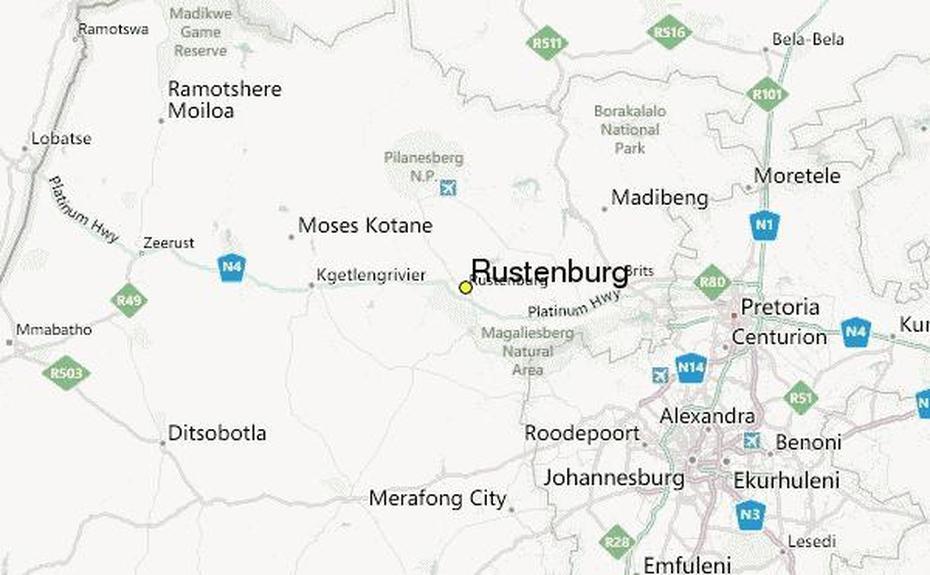 Of Rustenburg North West, Rustenburg Location, Record, Rustenburg, South Africa