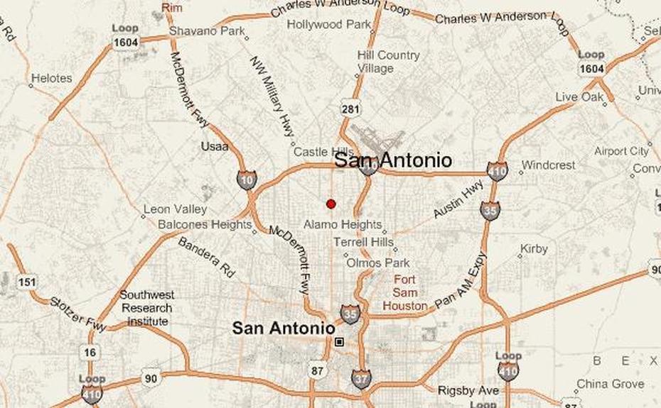 San Antonio Landmarks, San Antonio Counties, Location Guide, San Antonio, United States