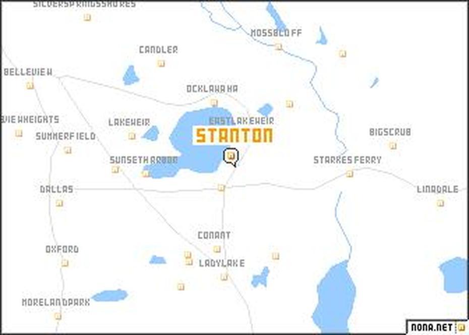 Stanton (United States – Usa) Map – Nona, Stanton, United States, United States  50 States, United States  Puzzle