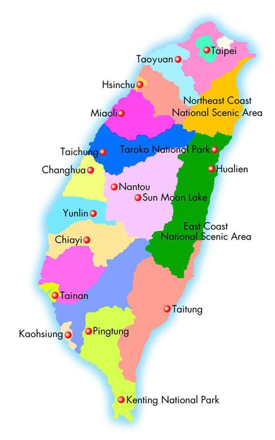 Taiwan Map Political Regional | Maps Of Asia Regional Political City, Shetou, Taiwan, Taiwan Island, Taiwan Symbols