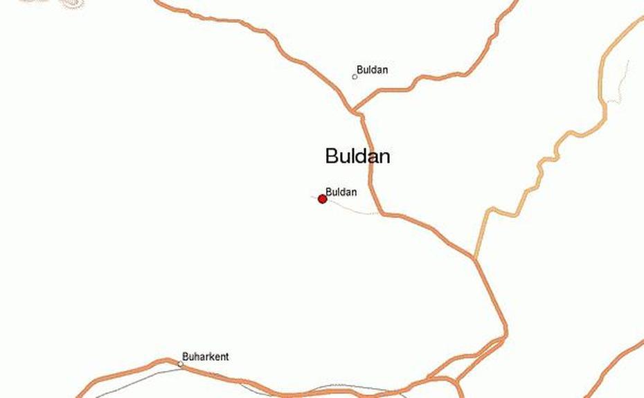 Turkey  Outline, Turkey  With Cities, Buldan, Buldan, Turkey