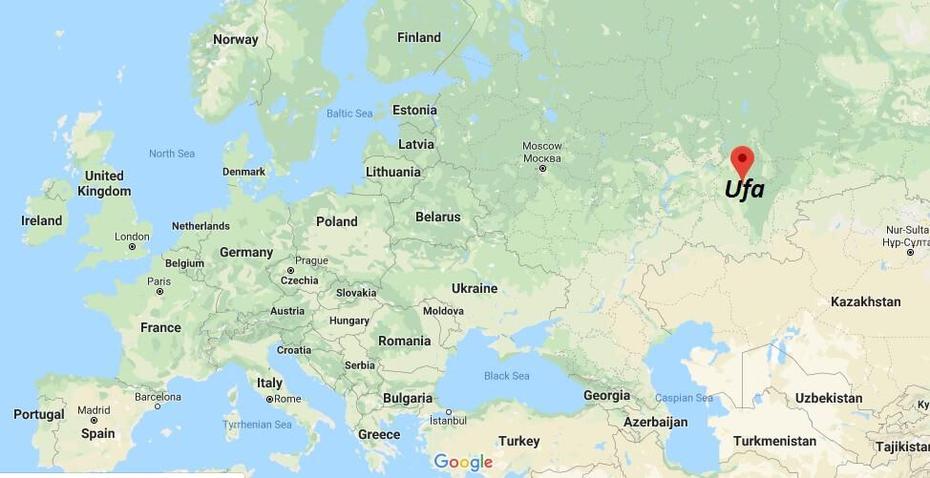 Where Is Ufa Located? What Country Is Ufa In? Ufa Map | Where Is Map, Ufa, Russia, Bashkiria, Russia Flat