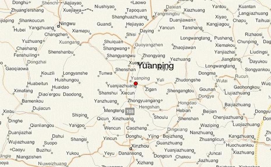 Yuanping Location Guide, Yuanping, China, South China, China  Graphic