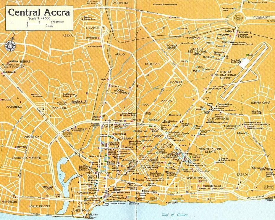 Of Accra City, Greater Accra, Print, Accra, Ghana