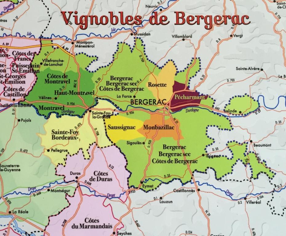 Bergerac France Map, Bergerac, France, Of Bergerac, Cahors France