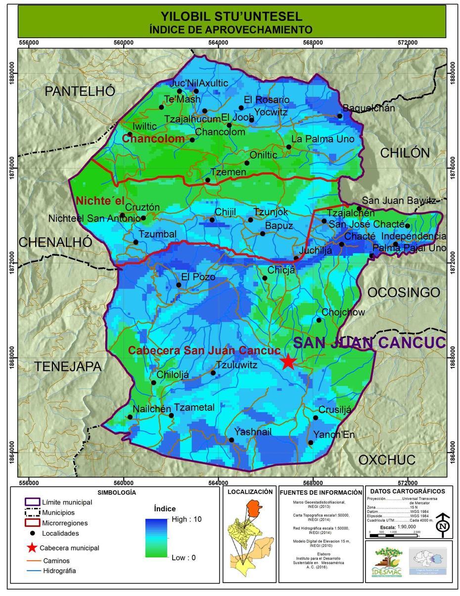 Capas Tematicas De San Juan Cancuc  Idesmac, San Juan Cancuc, Mexico, Silao Mexico, San Juan River