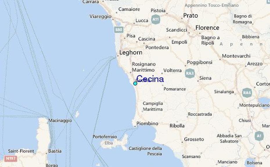 Cecina Tide Station Location Guide, Cecina, Italy, Tuscany  Beaches, Castelnuovo