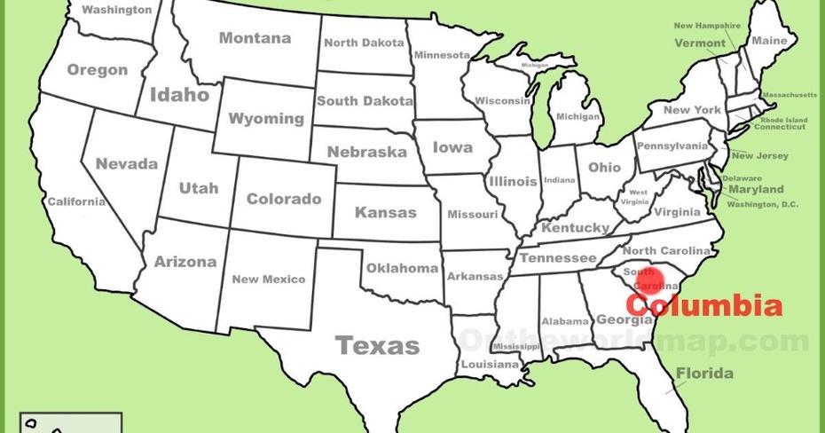 Columbia In Usa Map | Kinderzimmer 2018, Columbia, United States, Large Us  United States, May Of United States