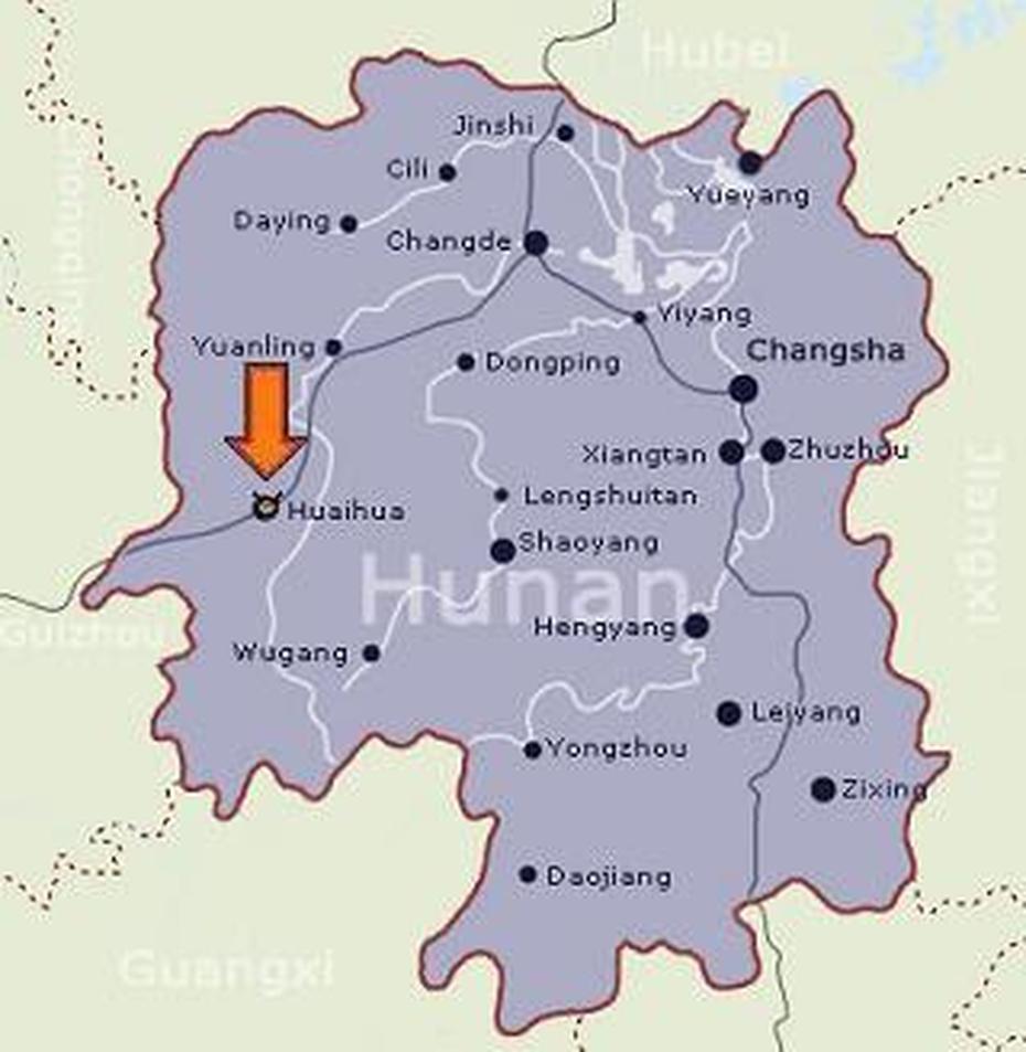 Con El Corazon En China: Huaihua City Swi (Hunan), Huaihua, China, Changsha Hunan China, Living In Hunan China