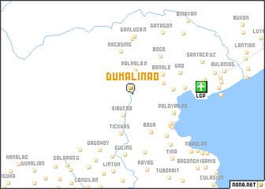 Dumalinao (Philippines) Map – Nona, Dumalinao, Philippines, Philippines City, Philippines  Cities