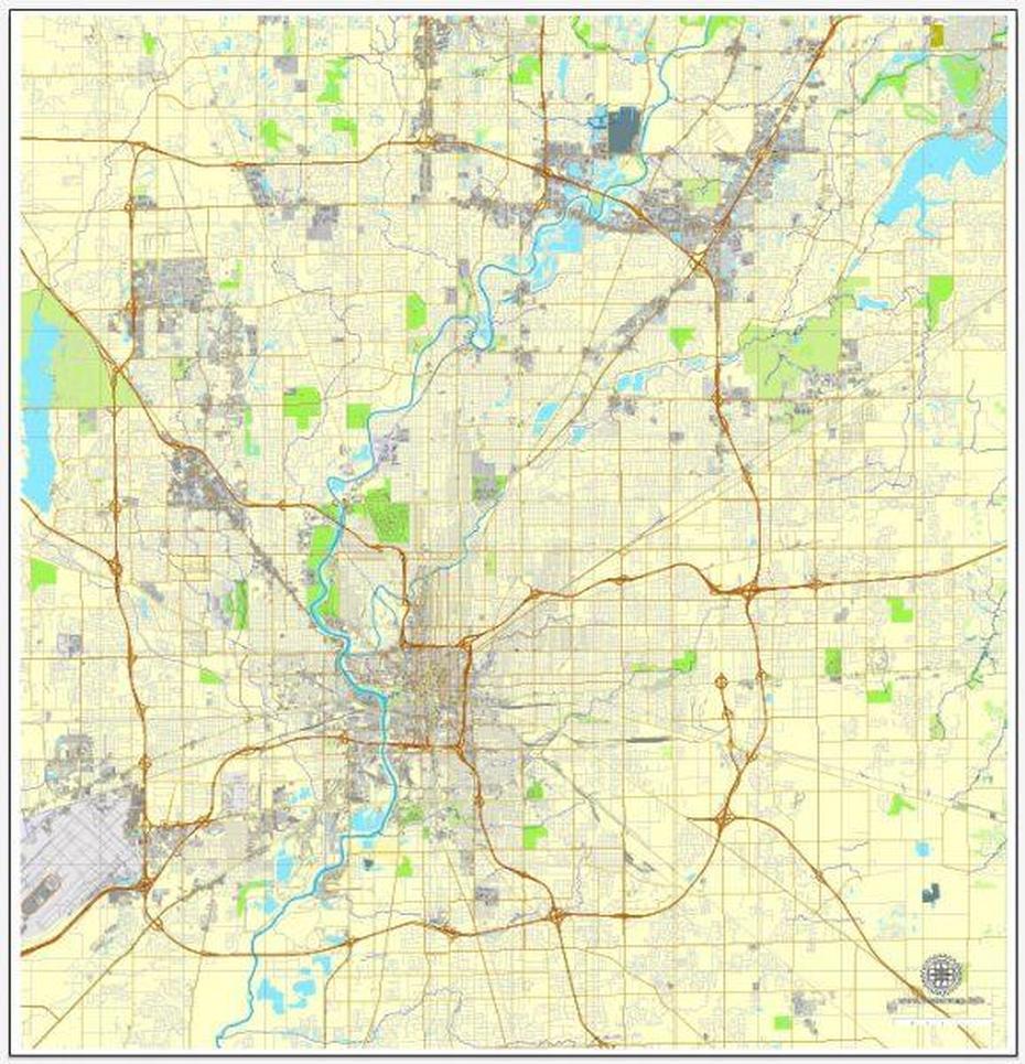 Indianapolis On Us, Indiana State Road, Indiana, Indianapolis, United States