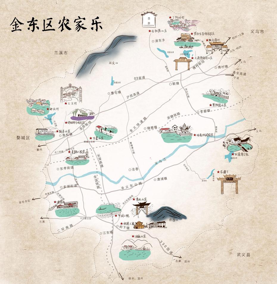 Map Of Jinhua China – 88 World Maps, Jinju, China, Gyeongsang, South Korea City