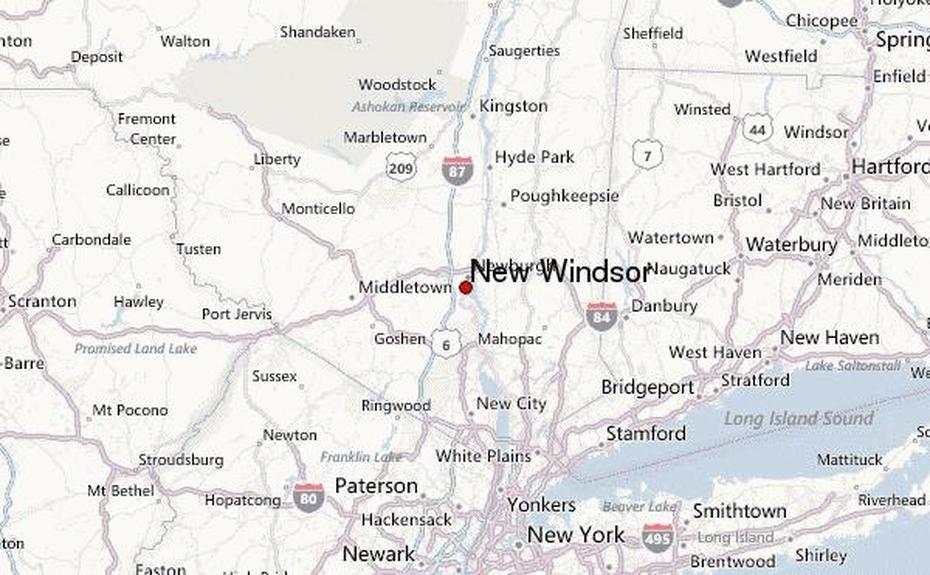 New Windsor Location Guide, New Windsor, United States, Large United States  With States, Usa  With State And City Names