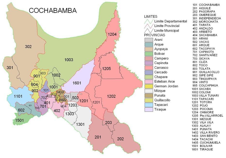 Provinces Of The Department Of Cochabamba – Full Size | Gifex, Cochabamba, Bolivia, Sucre Bolivia, Cochabamba Peru