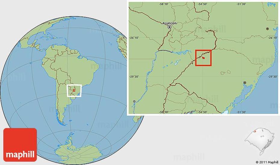 Savanna Style Location Map Of Candido Godoi, Cândido Sales, Brazil, Cândido Sales, Brazil