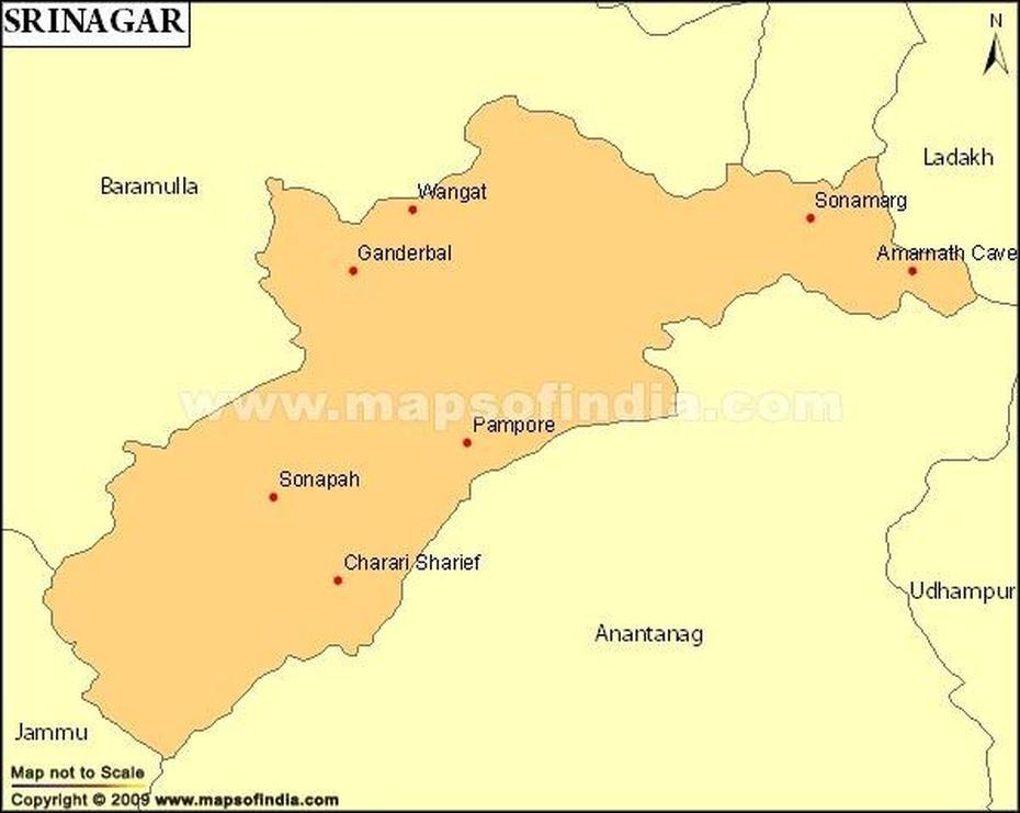 Srinagar Parliamentary Constituency Map, Election Results And Winning Mp, Srīnagar, India, Kashmir India, Jk