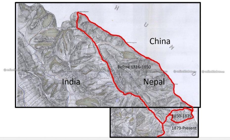 These 11 Maps Show How India Encroached Upon Nepali Land – Onlinekhabar …, Kalarūch, India, India  By State, Chennai India