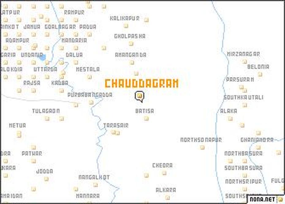 Chauddagram (Bangladesh) Map – Nona, Chauddagram, Bangladesh, Bangladesh World, Bangladesh  Outline