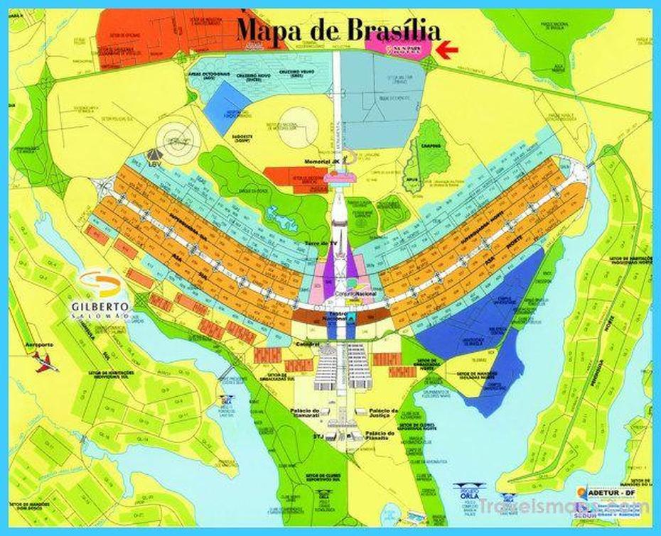 A De  Brasilia, Brasilia  Plan, City, Brasília, Brazil