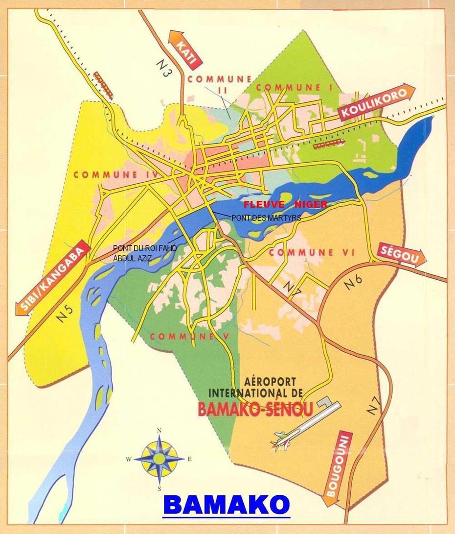 A De Mali, Capital Of Mali, Mali, Bamako, Mali