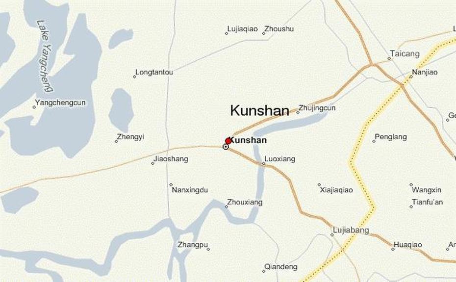 Kunshan Location Guide, Xushan, China, China  Printable, Of China Provinces