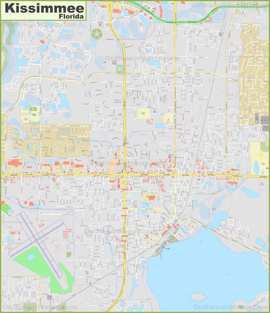 Lake Kissimmee State Park, 192 Kissimmee, Large Detailed, Kissimmee, United States