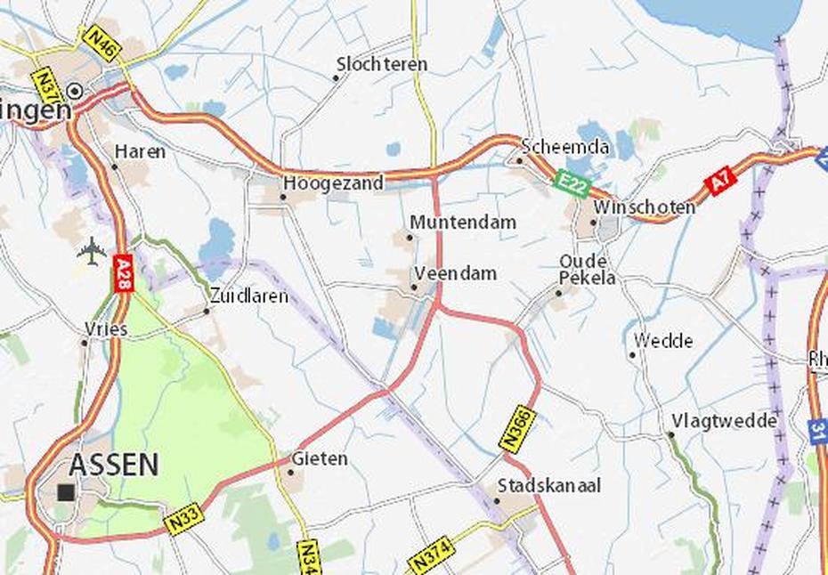 Michelin Veendam Map – Viamichelin, Veendam, Netherlands, Holland America Veendam Refurbished, Holland America Veendam Pool