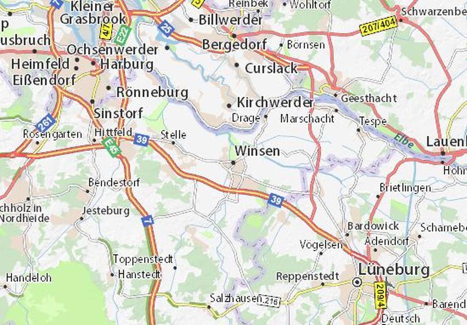 Michelin Winsen Map – Viamichelin, Winsen, Germany, Winden Caves Germany, Winsen Aller