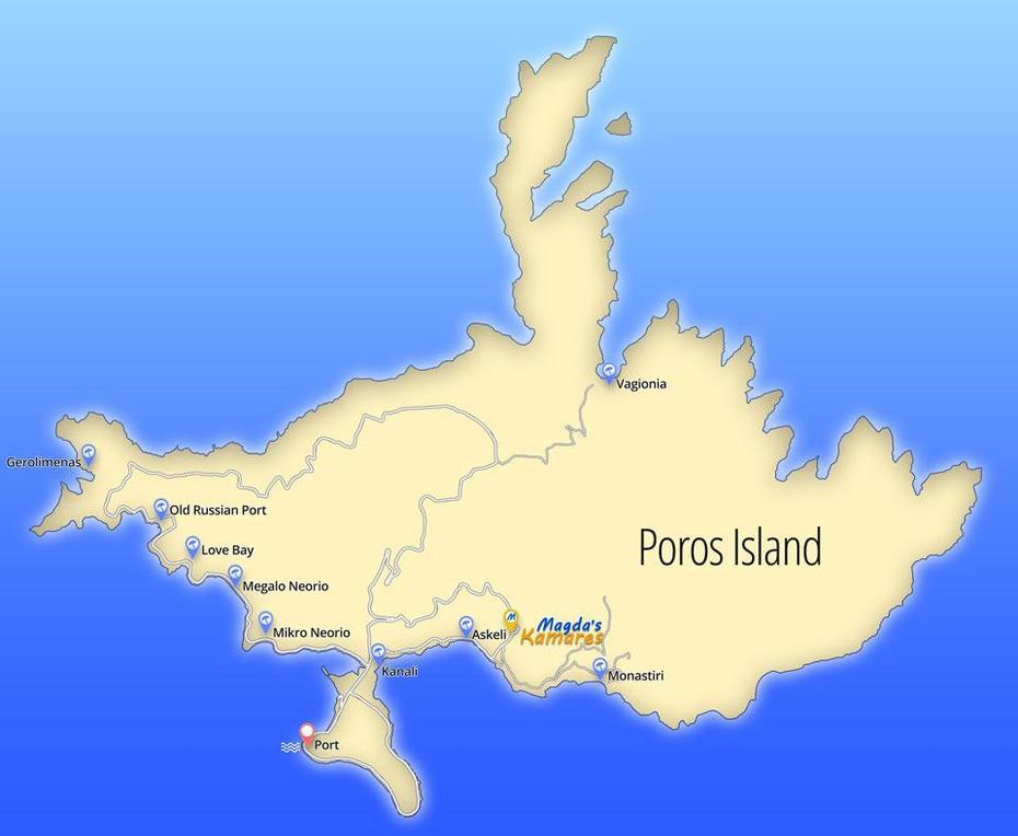 Poros Island, City Of Poros, Beaches, Poro, Philippines