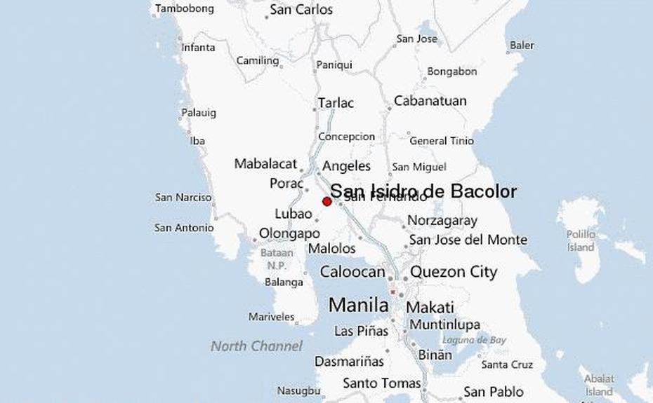 San Fernando Cebu, San Isidro Montalban Rizal, Forecast, San Isidro, Philippines