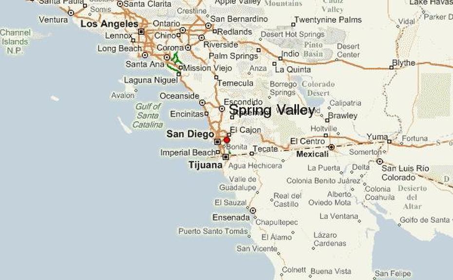 Spring Valley San Diego, Spring Valley Weather, California Location, Spring Valley, United States