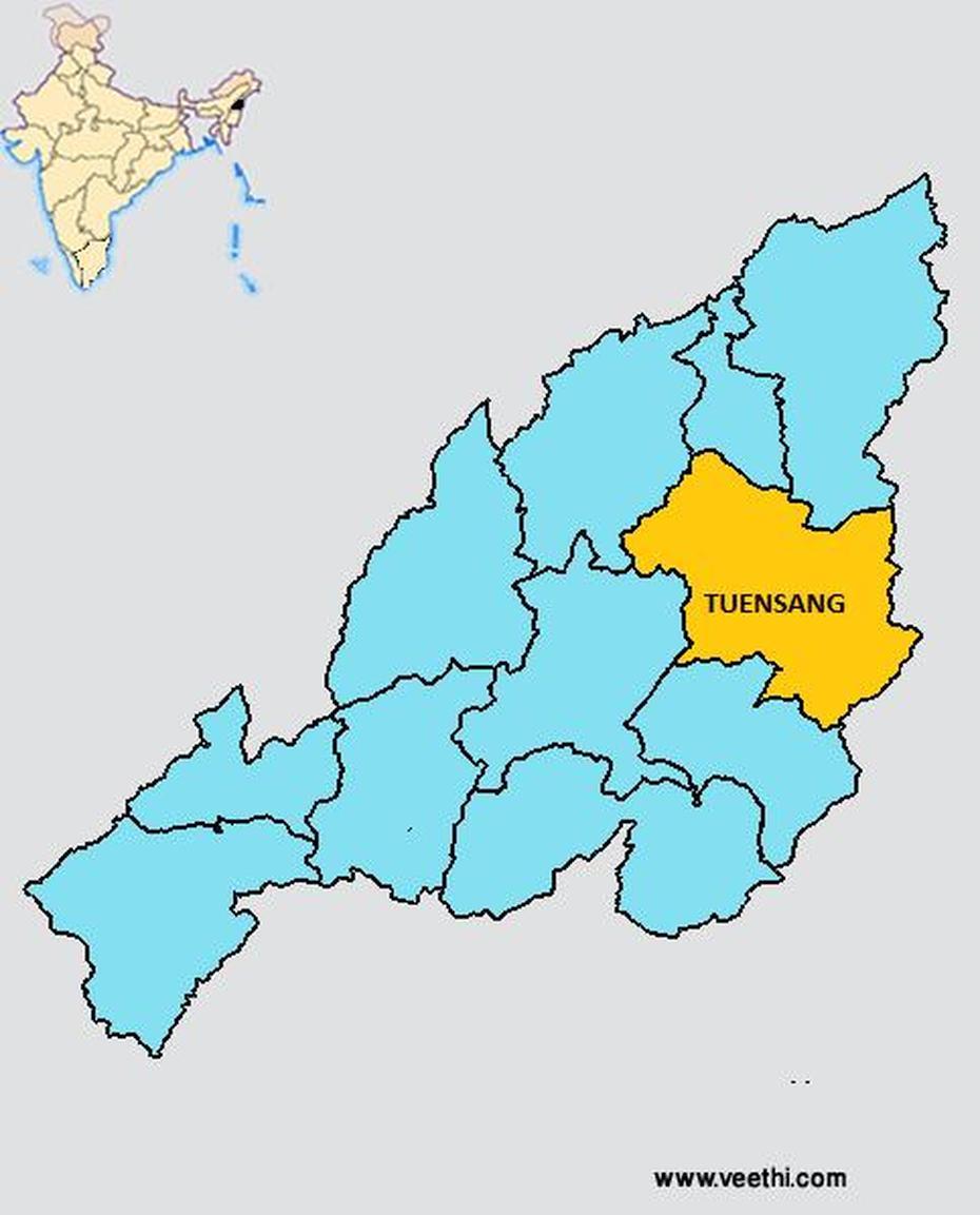 View Of  Nagaland, Nagaland  Climate, Tuensang District, Tuensang, India
