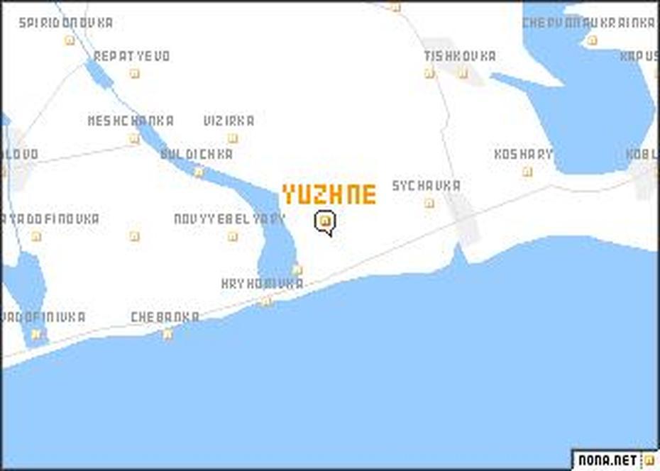 Yuzhne (Ukraine) Map – Nona, Yuzhne, Ukraine, Ukraine City, Detailed  Of Ukraine