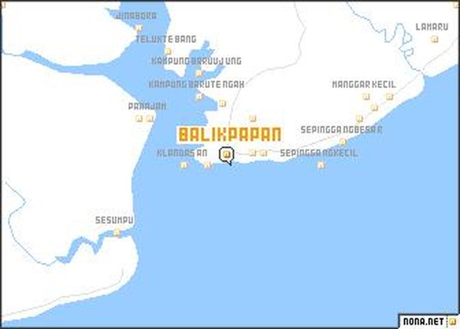 Balikpapan (Indonesia) Map – Nona, Balikpapan, Indonesia, Plaza Balikpapan, Indonesia Global