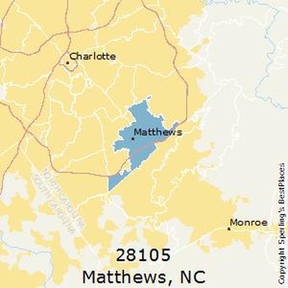 Best Places To Live In Matthews (Zip 28105), North Carolina, Matthews, United States, United States World, Basic United States
