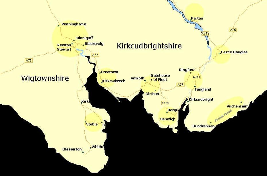 Galloway Map, Galloway, United States, Of Galloway Scotland, Mull Of Galloway