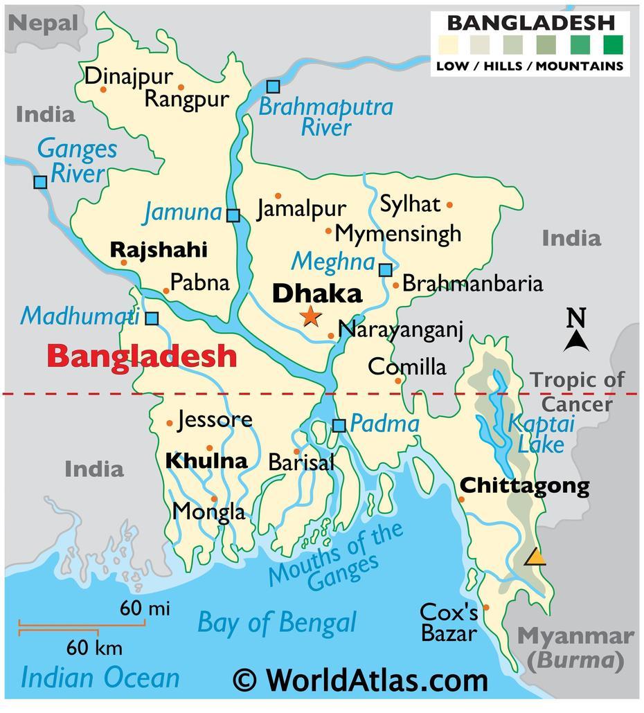 Geography Of Bangladesh – World Atlas, Farīdpur, Bangladesh, Bangladesh Tornado, Faridpur  Hotel