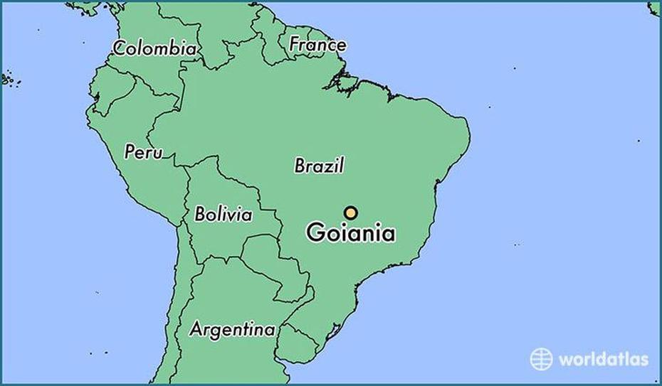 Where Is Goiania, Brazil? / Goiania, Goias Map – Worldatlas, Goiânia, Brazil, Brazil City, Belo Horizonte Brazil