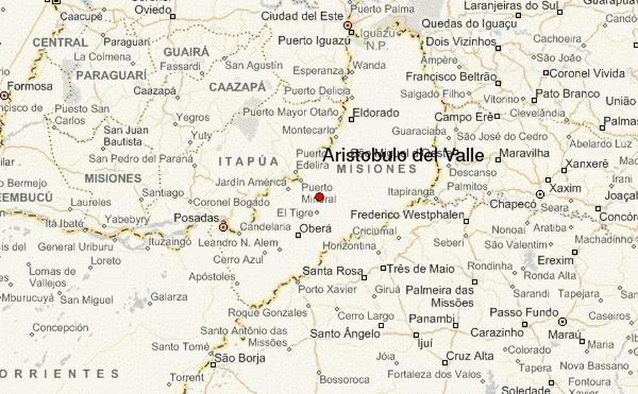 Guia Urbano De Aristobulo Del Valle, Aristóbulo Del Valle, Argentina, Del Valle Texas, Del Valle Tx